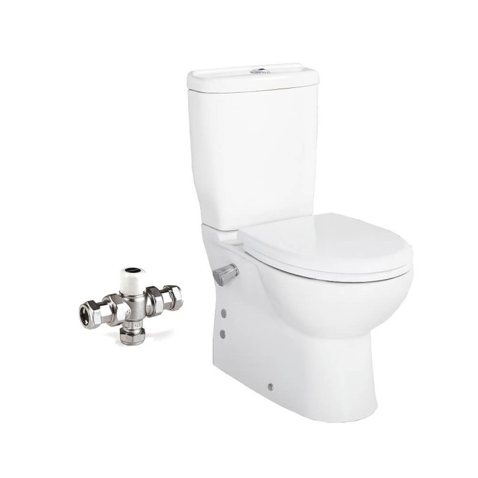 Sedef Combined Bidet Close Coupled Fully BTW Toilet Complete Package 2