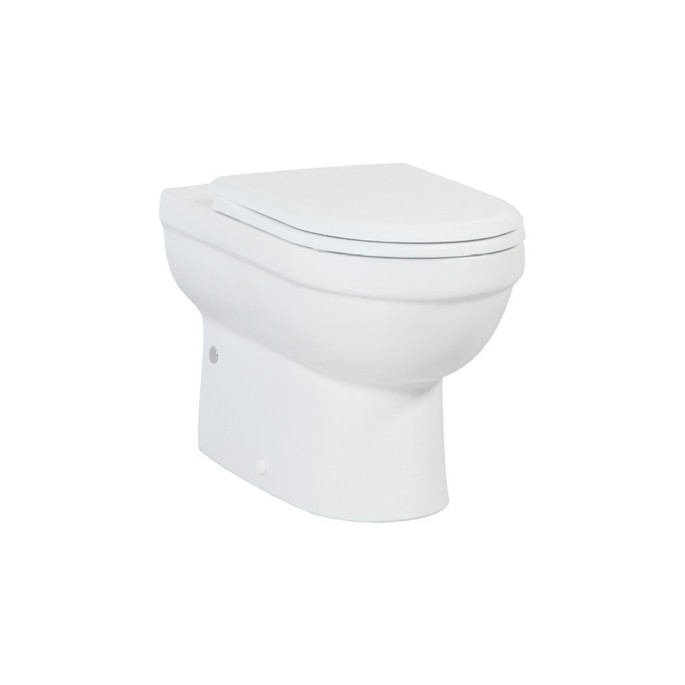 Vitroya Combined Bidet Back To Wall Toilet With Soft Close Seat