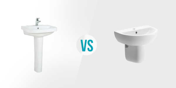 Full Pedestal vs. Semi-Pedestal Basins for Small Bathrooms: Which is Right for You? 